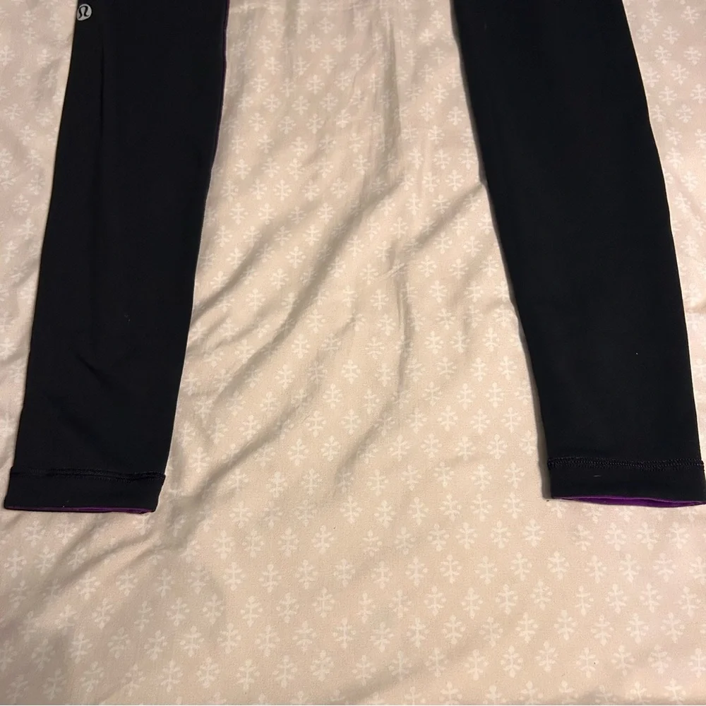 Lululemon Wunder Under Reversible Leggings